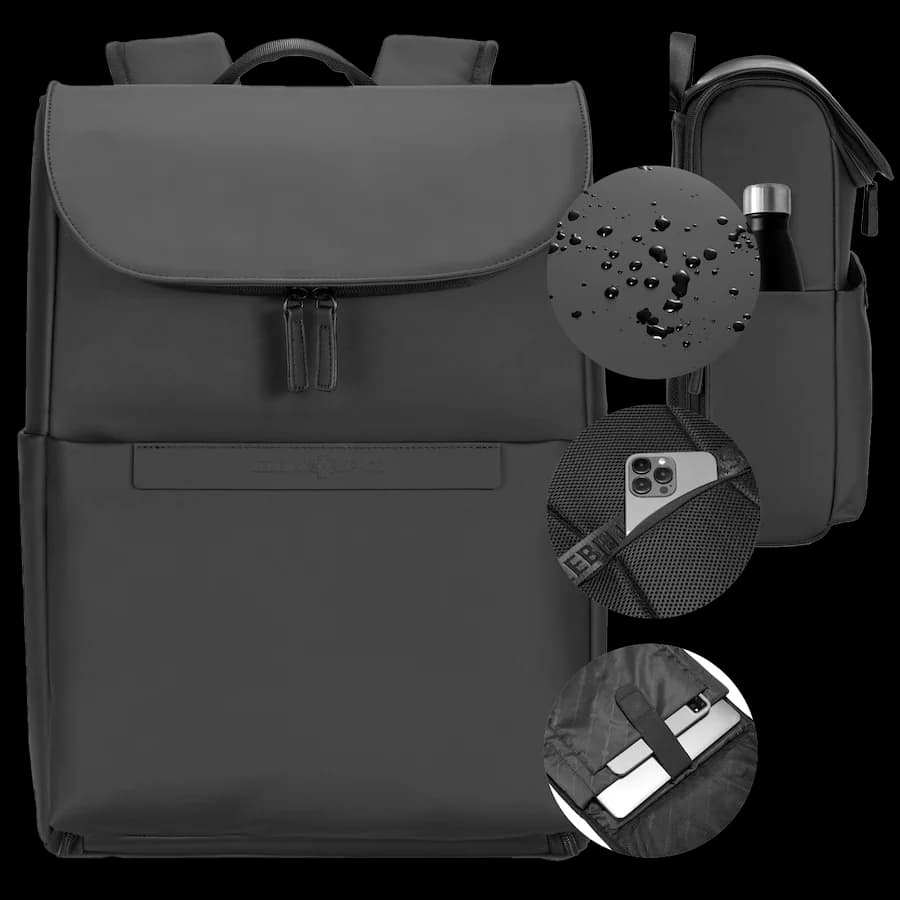 Laptop sicher verstauen – Wasserdichter Rucksack von VIDI BAGS