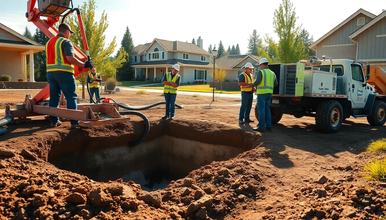 Mudjacking in Roseburg performed by professionals to restore residential foundations effectively.