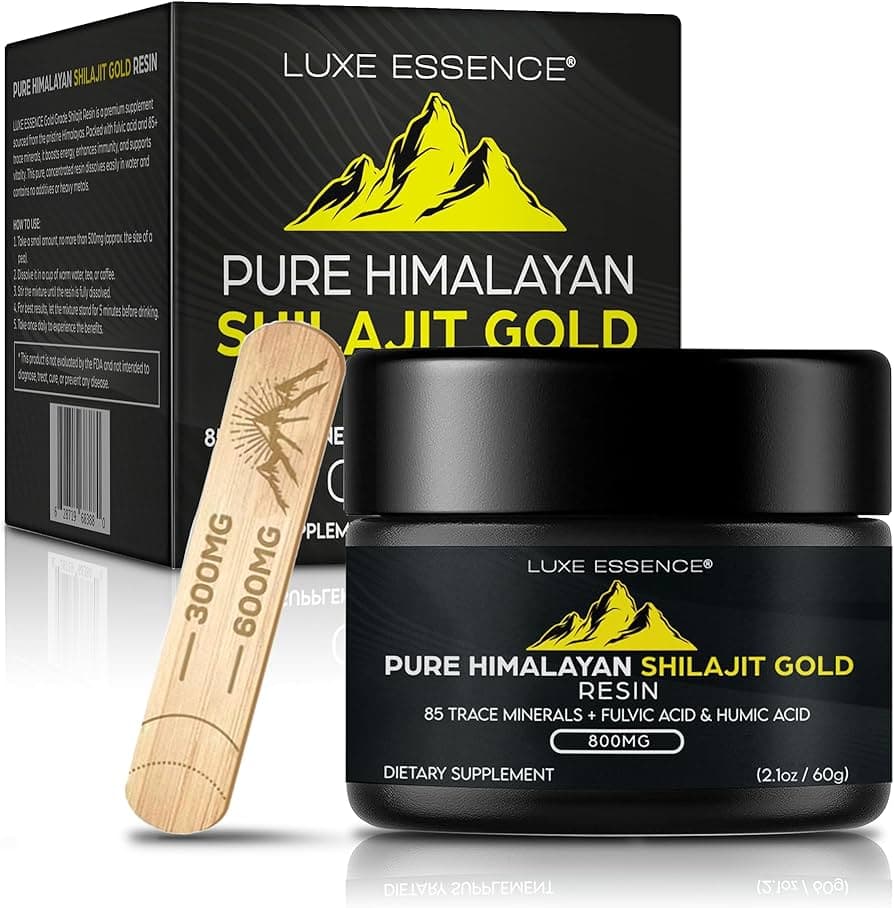 Pure Himalayan Shilajit Resin – High-Potency Mineral Resin