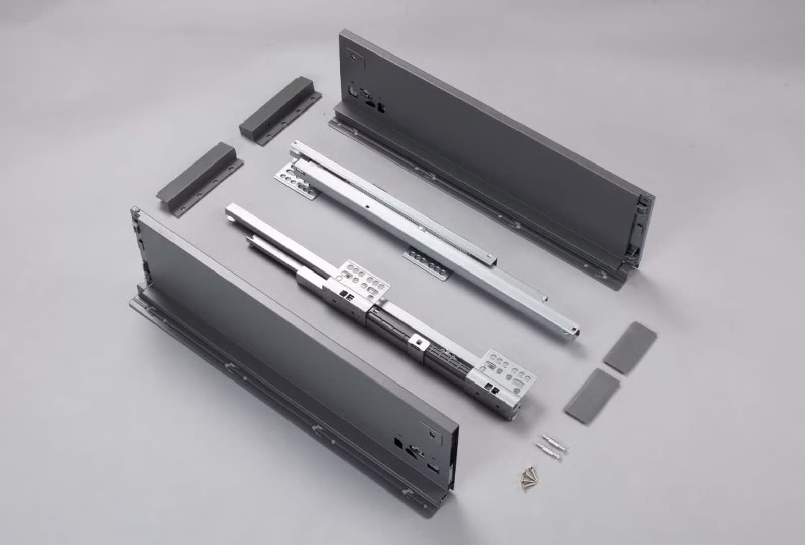 TALLSEN Premium Double Wall Drawer System for Modern Kitchen Cabinets