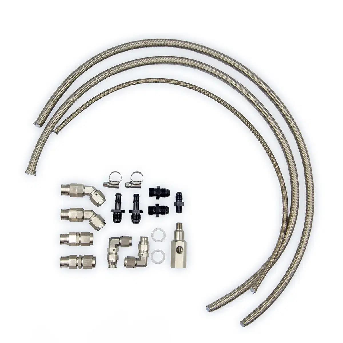Performance fuel line fittings for maximum fuel efficiency