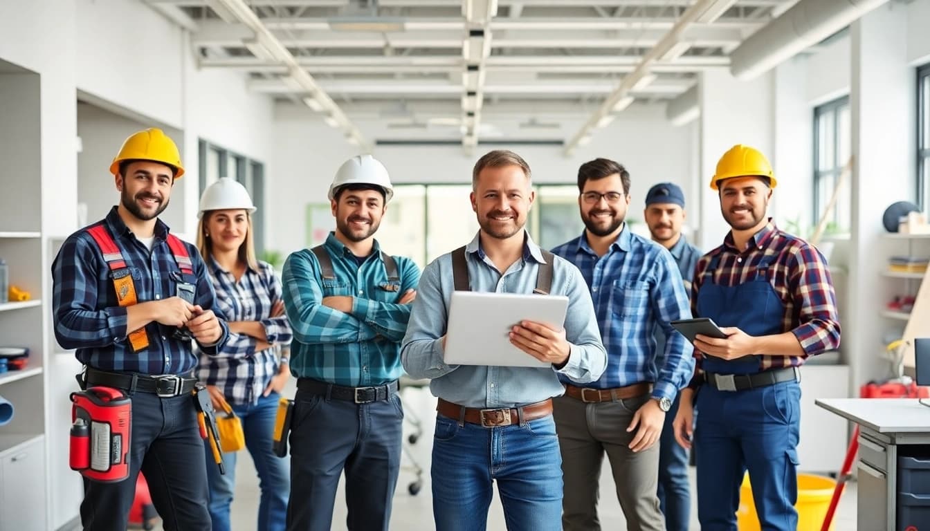 Optimierung der Dienstleistungen von https://nm-gebäudeservice.de durch professionelle Gebäudepflege.