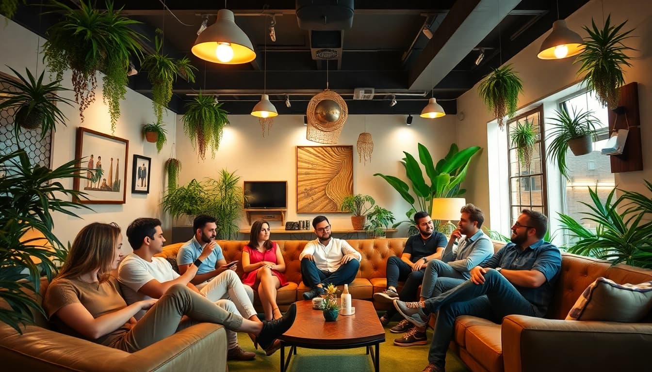 Experience the ambiance of the Weed Club Lloret De Mar where enthusiasts connect and socialize.