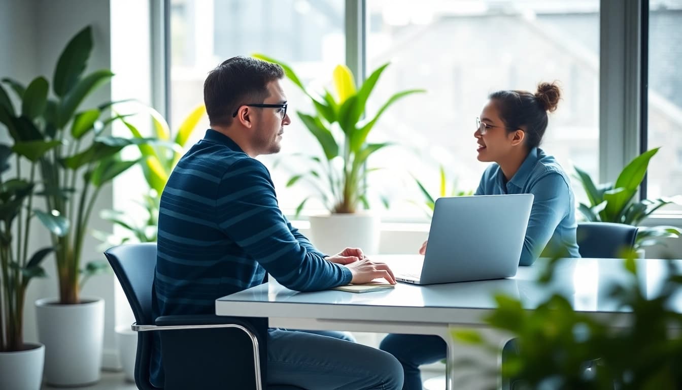 How to navigate life's challenges with expert guidance in a bright and encouraging office.