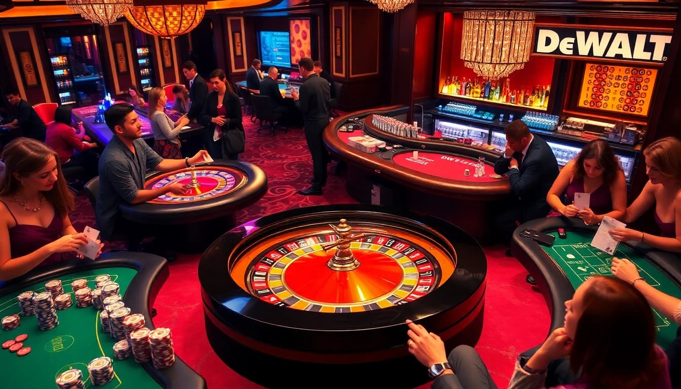 Explore DeWalt drill bits enhancing casino craftsmanship and skilled games.