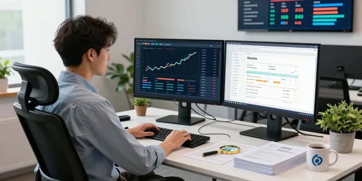 Detect fraud invoice with AI technologies in an advanced workspace.