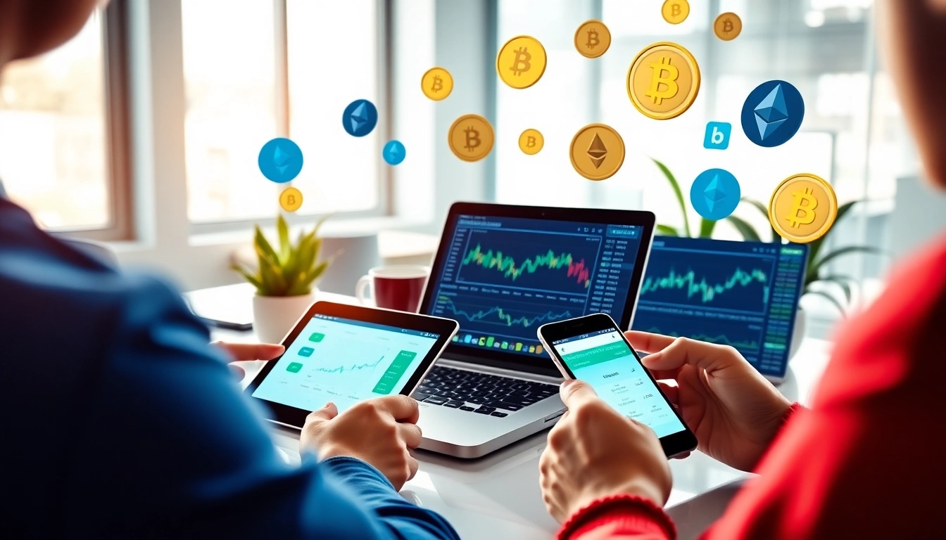 Users actively trading on the Backpack crypto exchange platform, showcasing its user-friendly interface.