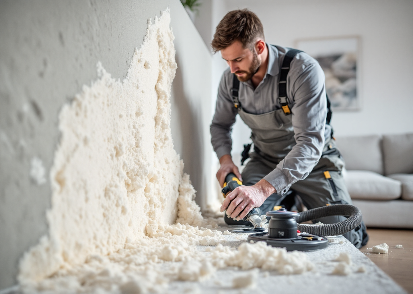 How To Remove Spray Foam Insulation for Mortgage Approval