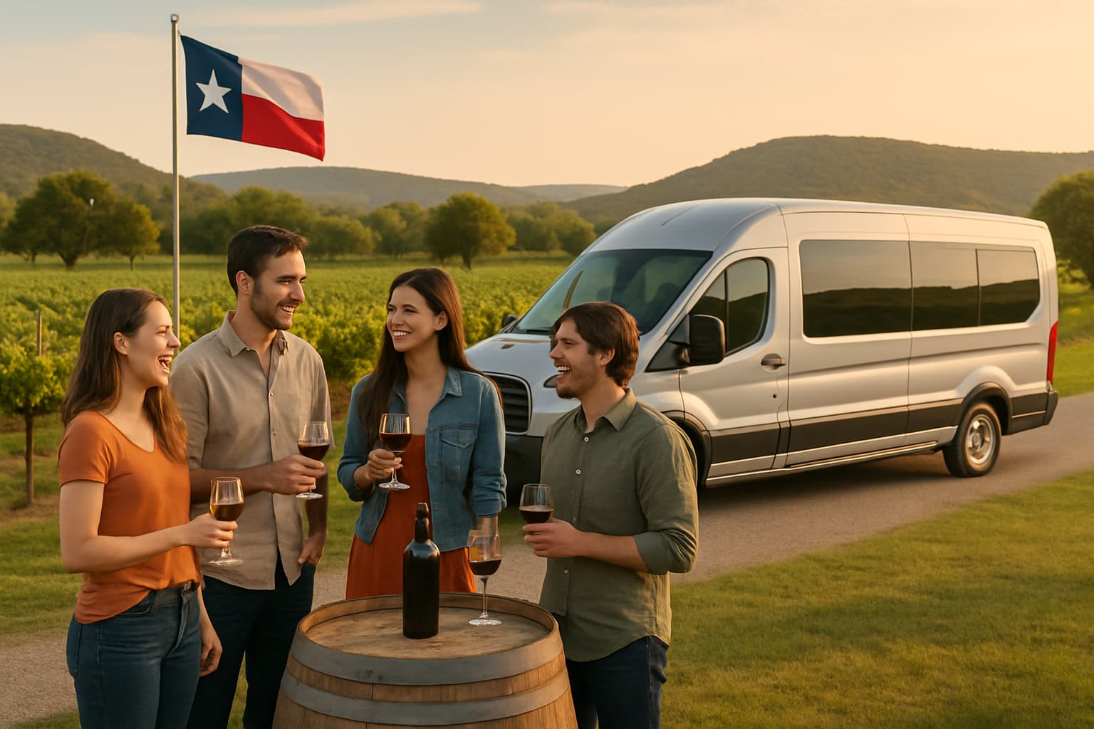 Fredericksburg to Austin Professional Shuttle Transportation
