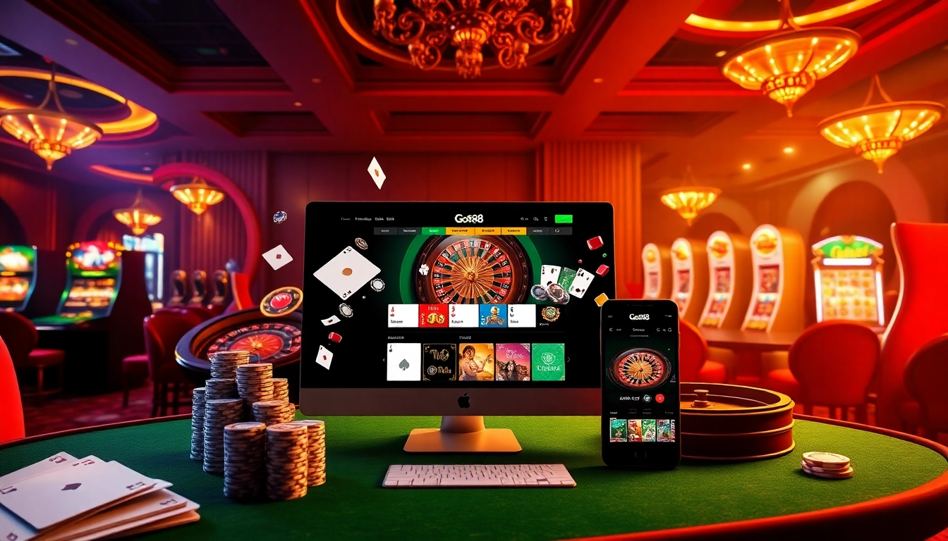 Experience the excitement of online gaming at trang chủ go88 while playing slots and poker.