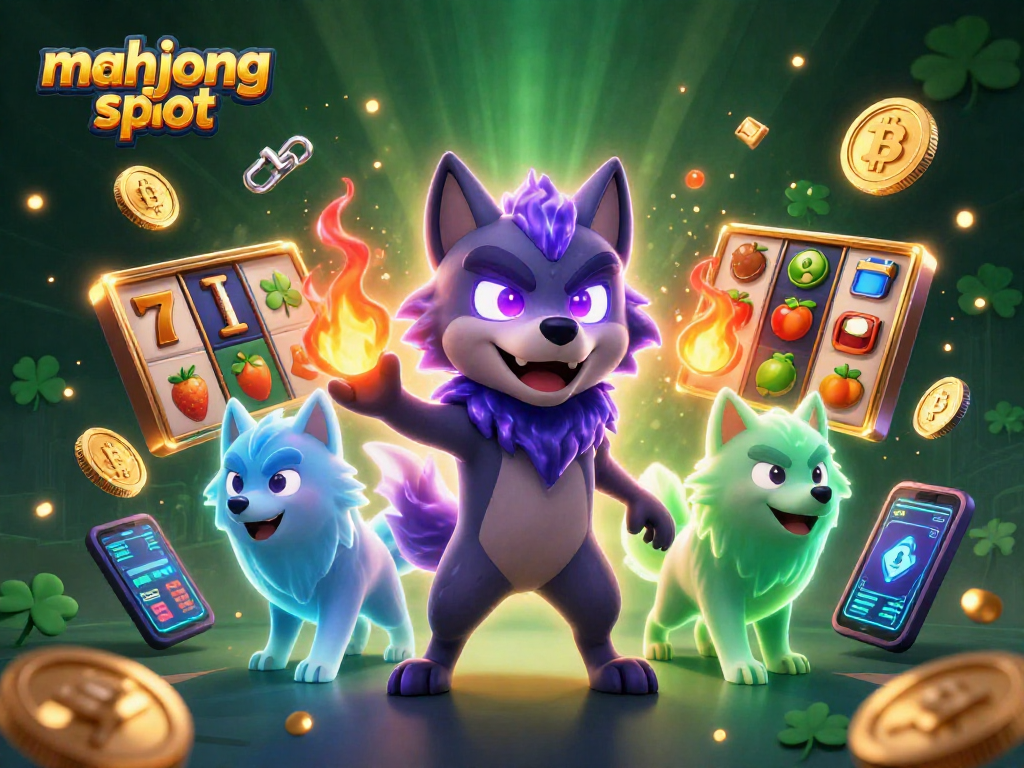 Menangkan jackpot dalam permainan mahjong slot dengan simbol berwarna dan energi misterius yang mengelilingi.