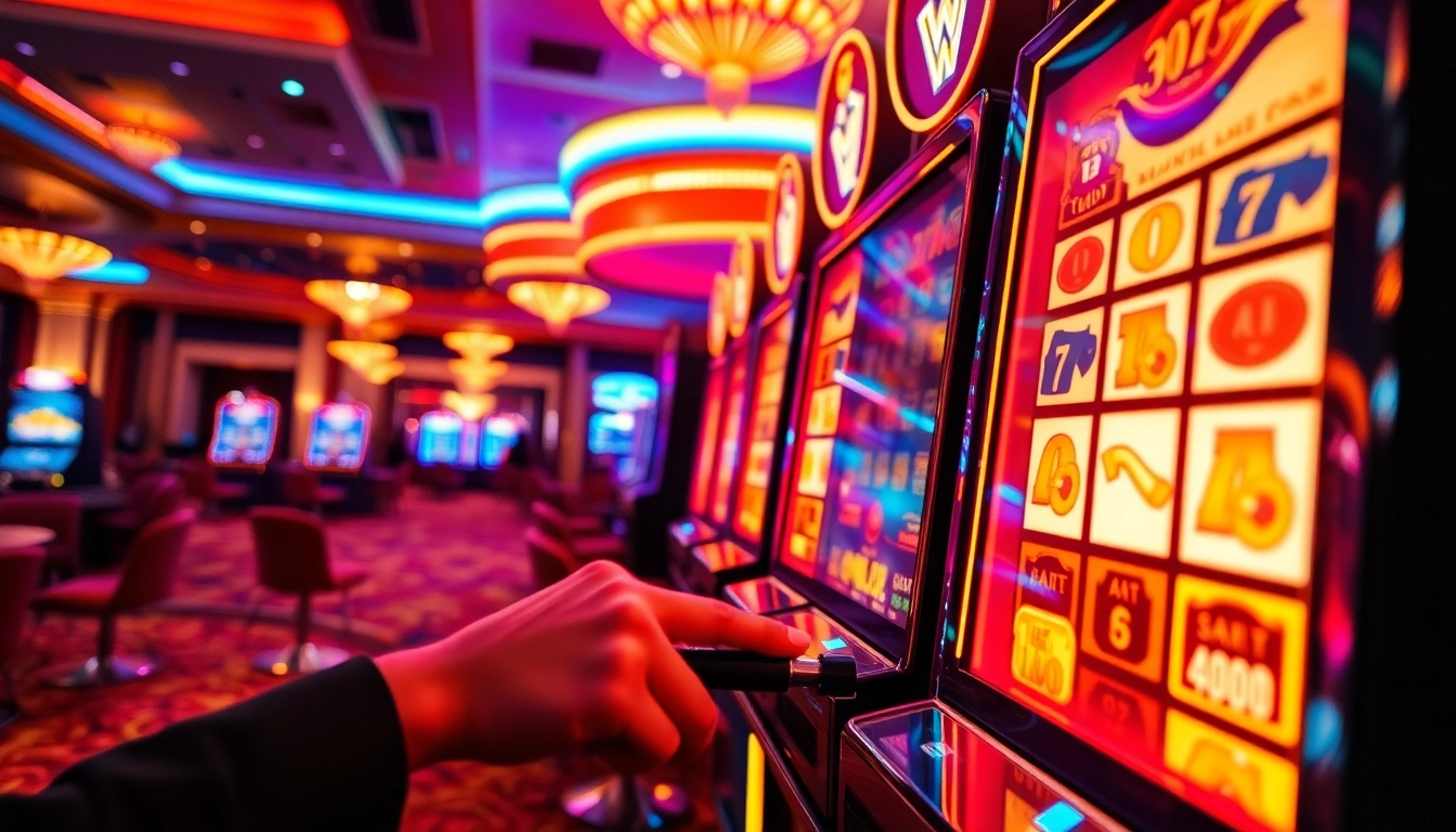 Memenangkan slot88 online dengan emosi tinggi di kasino mewah.