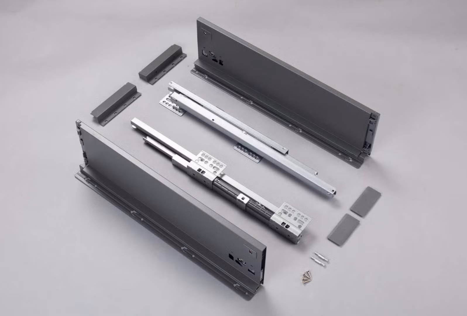 TALLSEN Premium Double Wall Drawer System for Modern Kitchen Cabinets