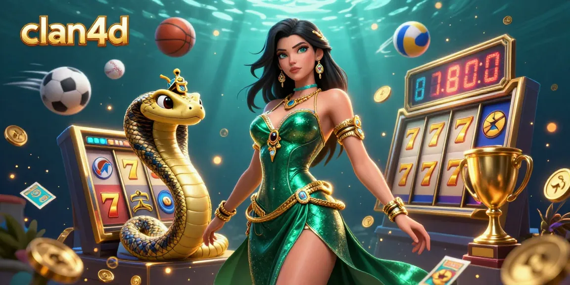 Experience thrilling wins at clan4d with vibrant slot reels and dynamic sports elements.