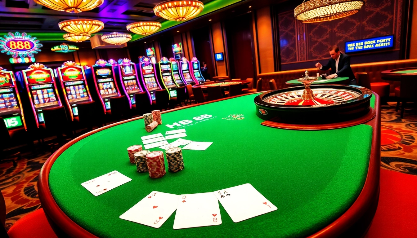 Experience the thrill of HB 88 with vibrant casino games and excitement.