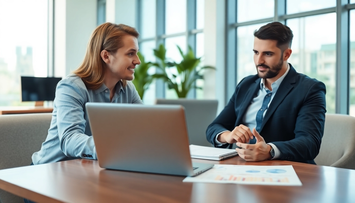 Trustworthy financial advisor San Antonio helping a client understand investment options.