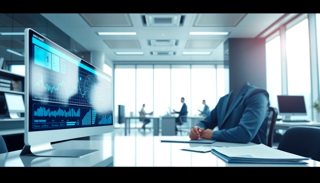 Visualize AI Credit Decisioning Engine for Bank showing modern banking tech integrated with data visualizations.