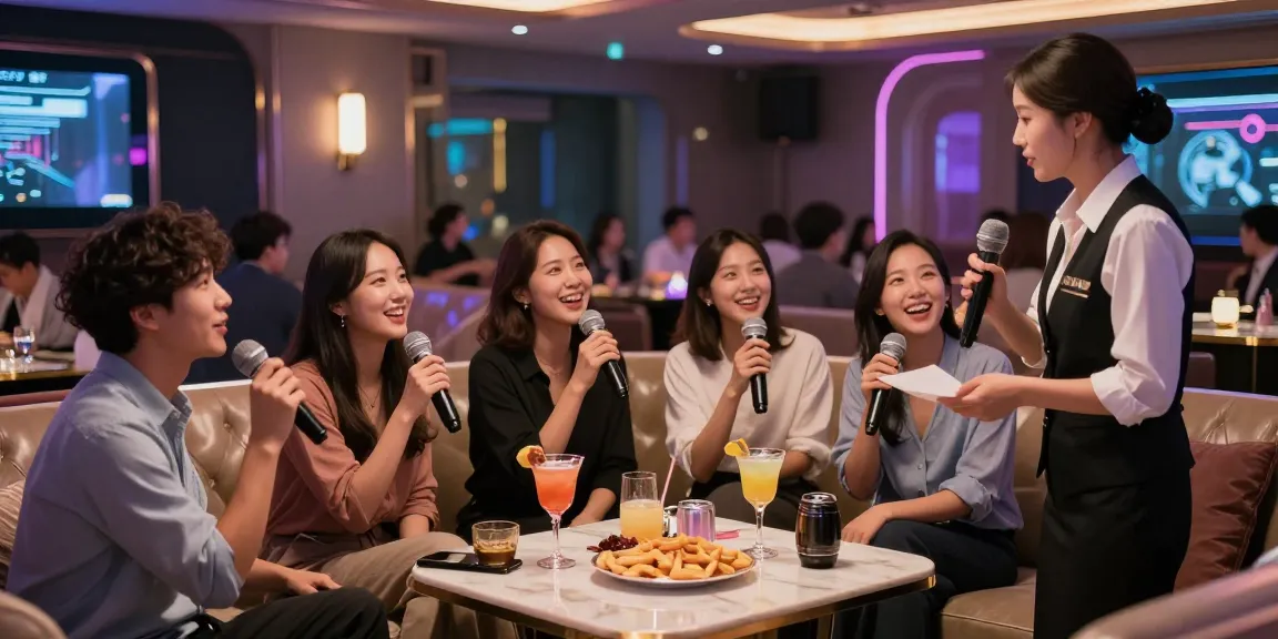 강남쩜오구구단에서의 프리미엄 분위기 속 즐거운 시간과 전문 직원의 친절한 응대를 담은 이미지