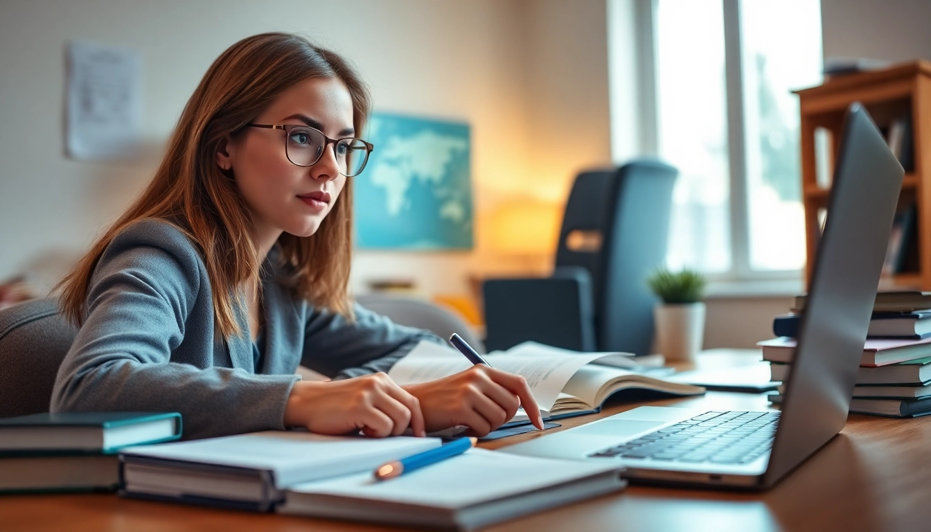 Maximize exam support efficiency with focused study in a bright, organized workspace.