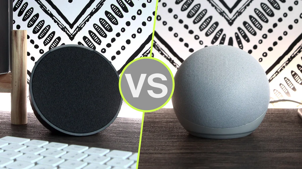 difference between echo dot and echo pop