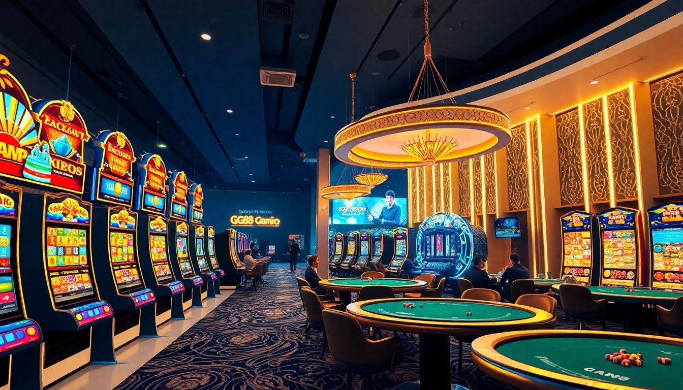 Experience thrilling gaming at GG888info with vibrant slots and table games.