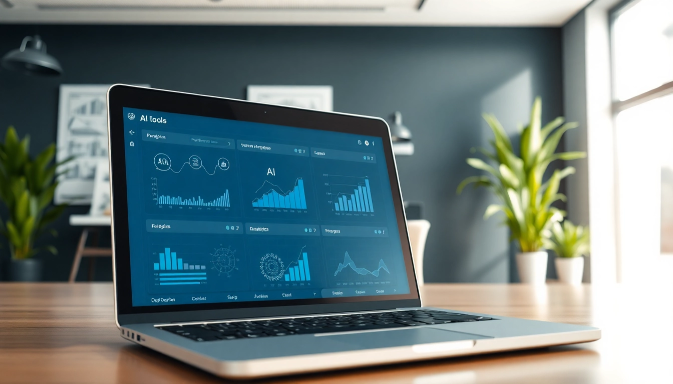 Using the Ai Tool Navigator interface in a modern workspace showcasing professional AI tools.