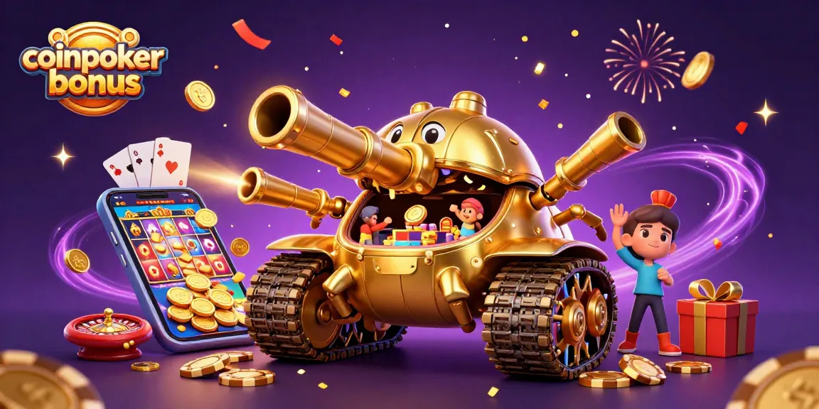Obtenez le bonus CoinPoker et profitez de l'excitation d'un casino miniature animé avec des jeux de hasard dynamiques.