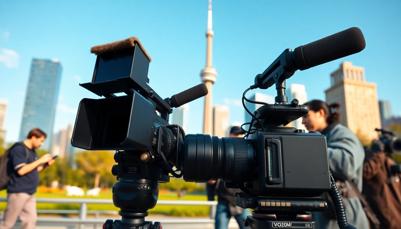 Capturing Commercial videography toronto with dynamic urban scenes and professional videographers.