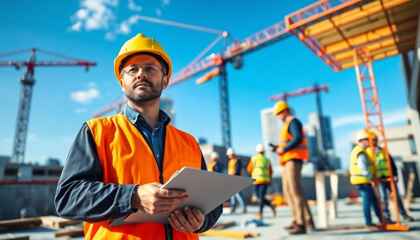 New Jersey General Contractor leading a construction project with a cooperative team on-site.