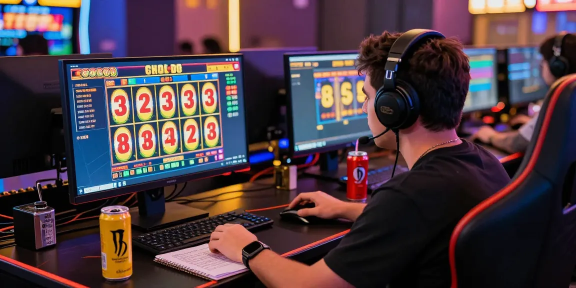 Immersive gaming experience with slot88 games displayed on a vibrant desktop setup, capturing the excitement of online slots.