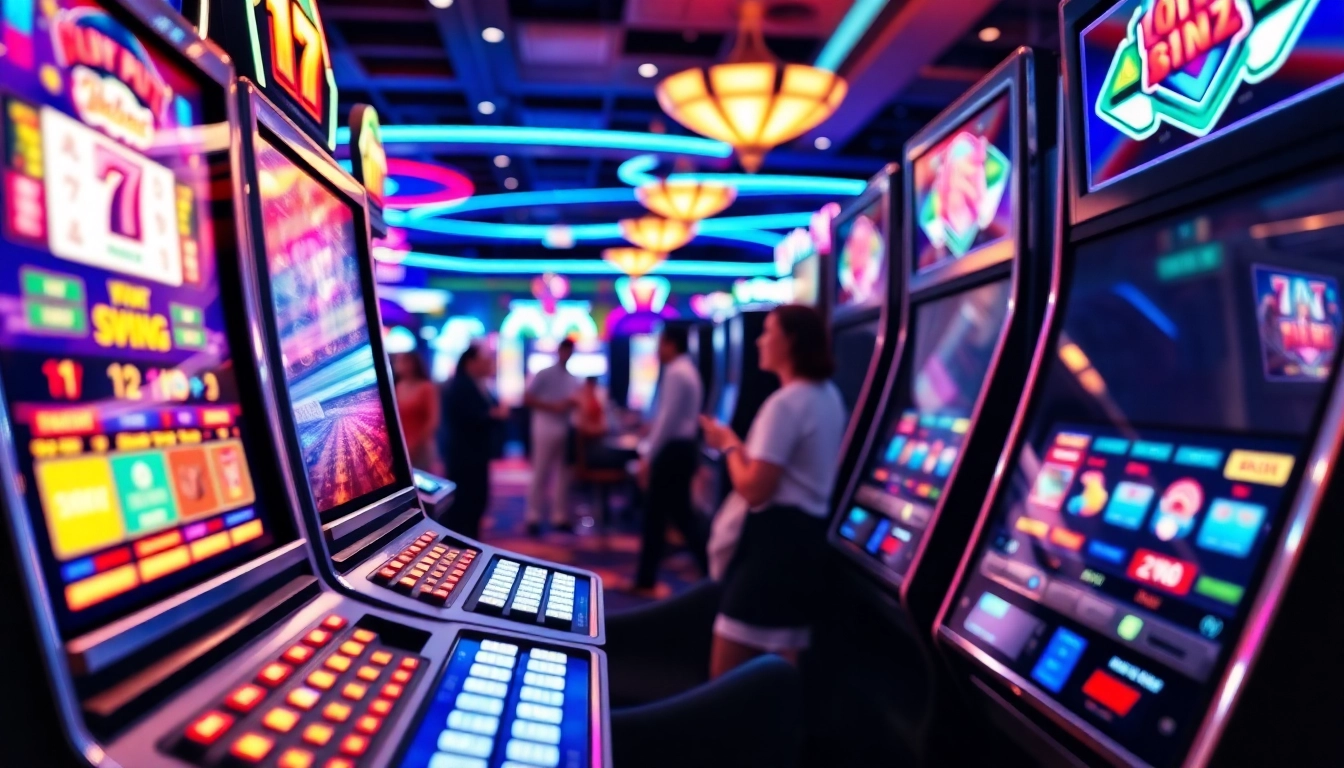 Experience the thrill of winning at slot777 with a vibrant casino atmosphere.