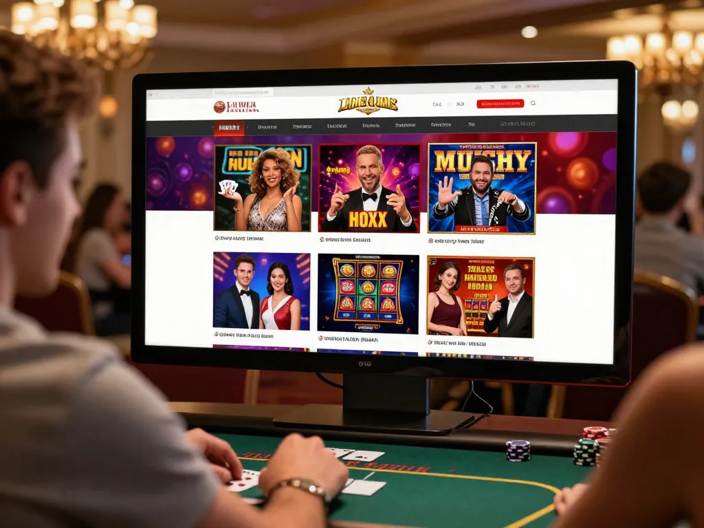 Engaging online gambling with luck8 showcasing exciting poker and slot games.
