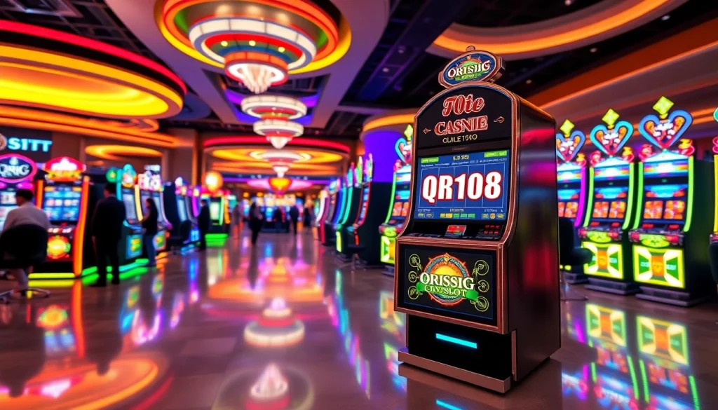 Menangkan hadiah menarik bermain QRIS108 Slot di kasino yang penuh warna.