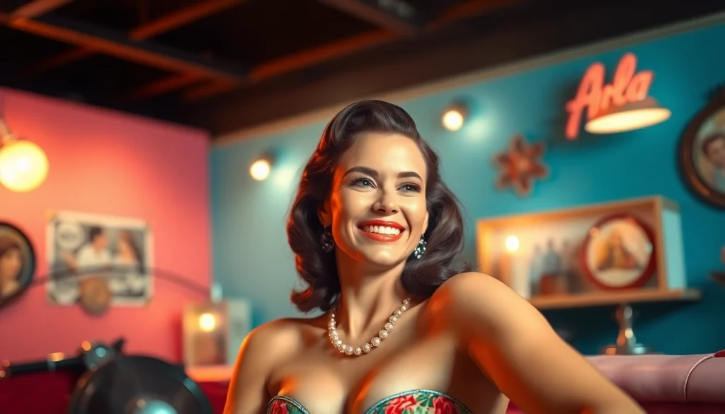 Artistic interpretation of a Varga Girl on https://www.esquirevargas.com, showcasing retro elegance and charm.