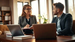 Consultation at https://www.stpetefamilyattorney.com with attentive attorney and client.