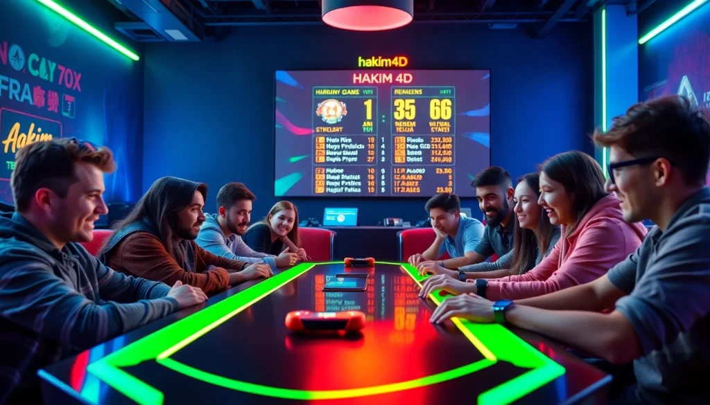 Jelang waktu seru bermain hakim4d game di ruang permainan dengan teman-teman.