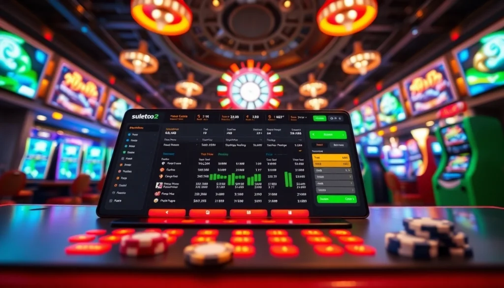 Menampilkan antarmuka suletoto2 dengan elemen permainan online yang menarik dan interaktif.