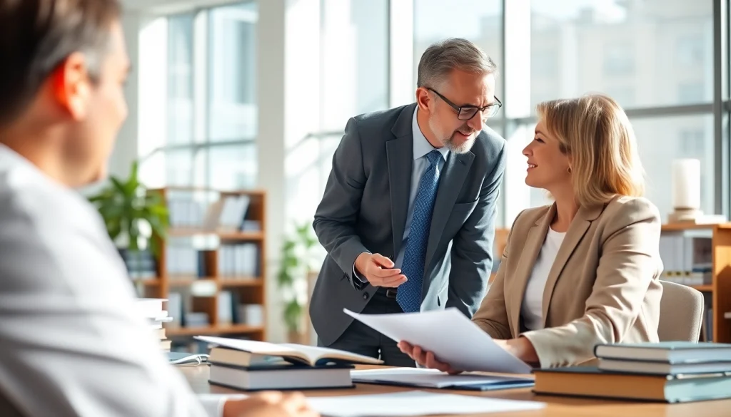 Consult with a professional Norcross estate planning lawyer at https://www.norcrosslawfirm.com in a modern office.