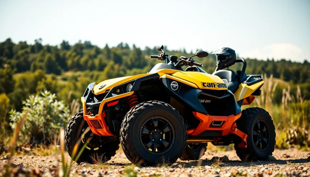 Verkauf von Can-Am Fahrzeugen auf https://moto-ankauf.de/can-am-verkaufen in einem sonnigen, abenteuerlichen Umfeld.