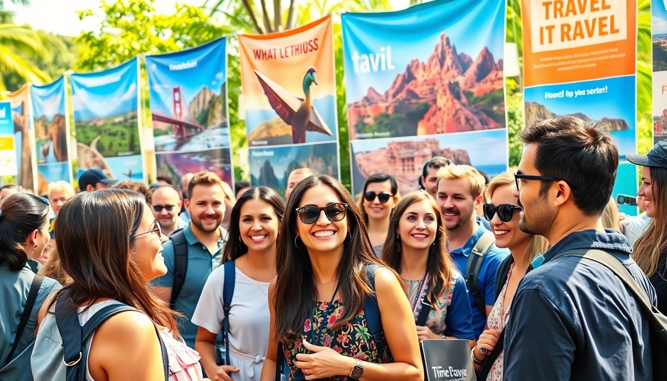 Engaging community gathering at https://travelingossip.com event showcasing travel stories and experiences.