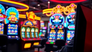 Menggambarkan pengalaman bermain komengtoto dengan pemain terlibat di kasino online.