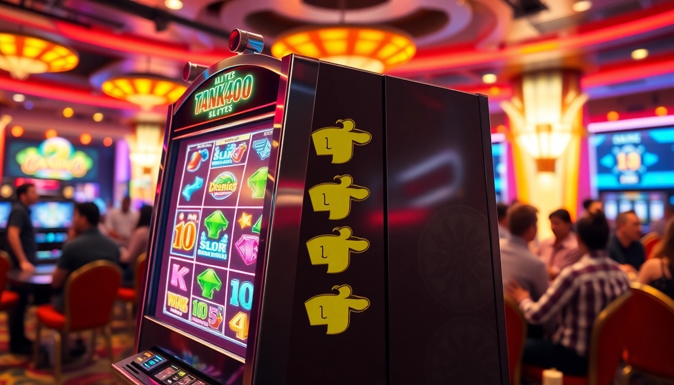 Menangkan jackpot dengan tampilan mesin slot tank4d toto slot yang menarik dan penuh warna.