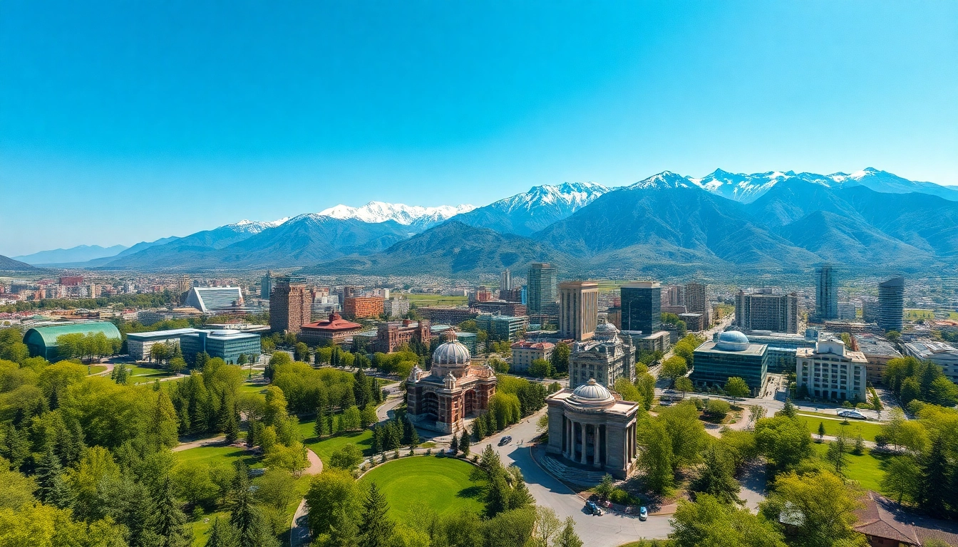 Experience the vibrant beauty of Almaty, Kazakhstan, showcased at https://albmaftoh.com with stunning mountain backdrop.