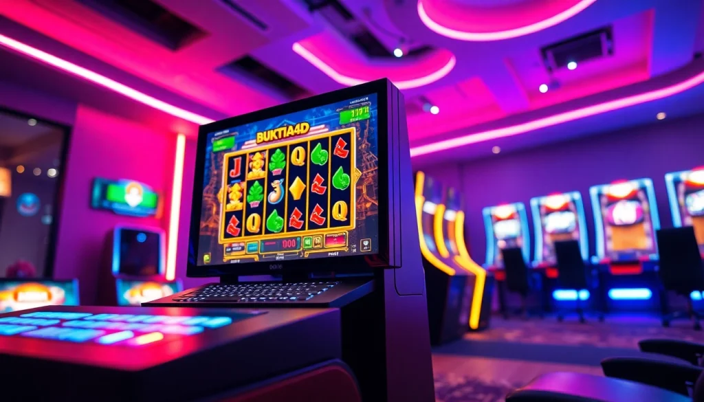 Permainan bukti4d slot yang mengasyikkan dalam suasana gaming modern