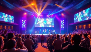 Engaging entertainment scene featured on https://tcspecialentertainment4u.com, showcasing lively audience and performers.