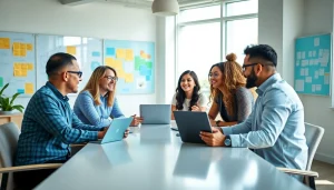 Elevate your strategy with Good Wolf Marketing through a collaborative team meeting.