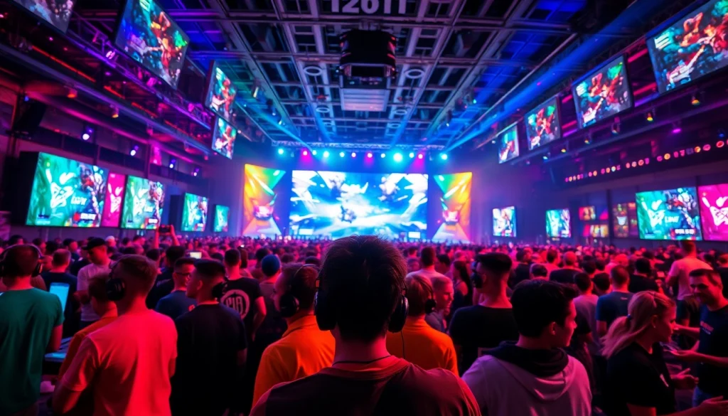 Experience the excitement of gaming events at https://gamelevate.com with vibrant esports atmosphere.