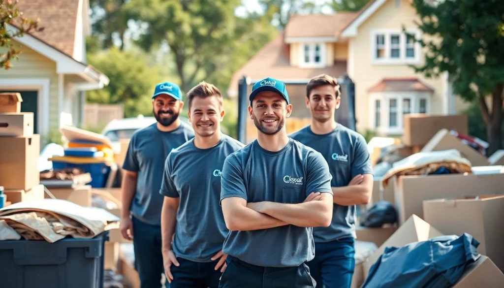 Efficient junk removal team from Myeasyjunkremoval.com clearing household items effortlessly.