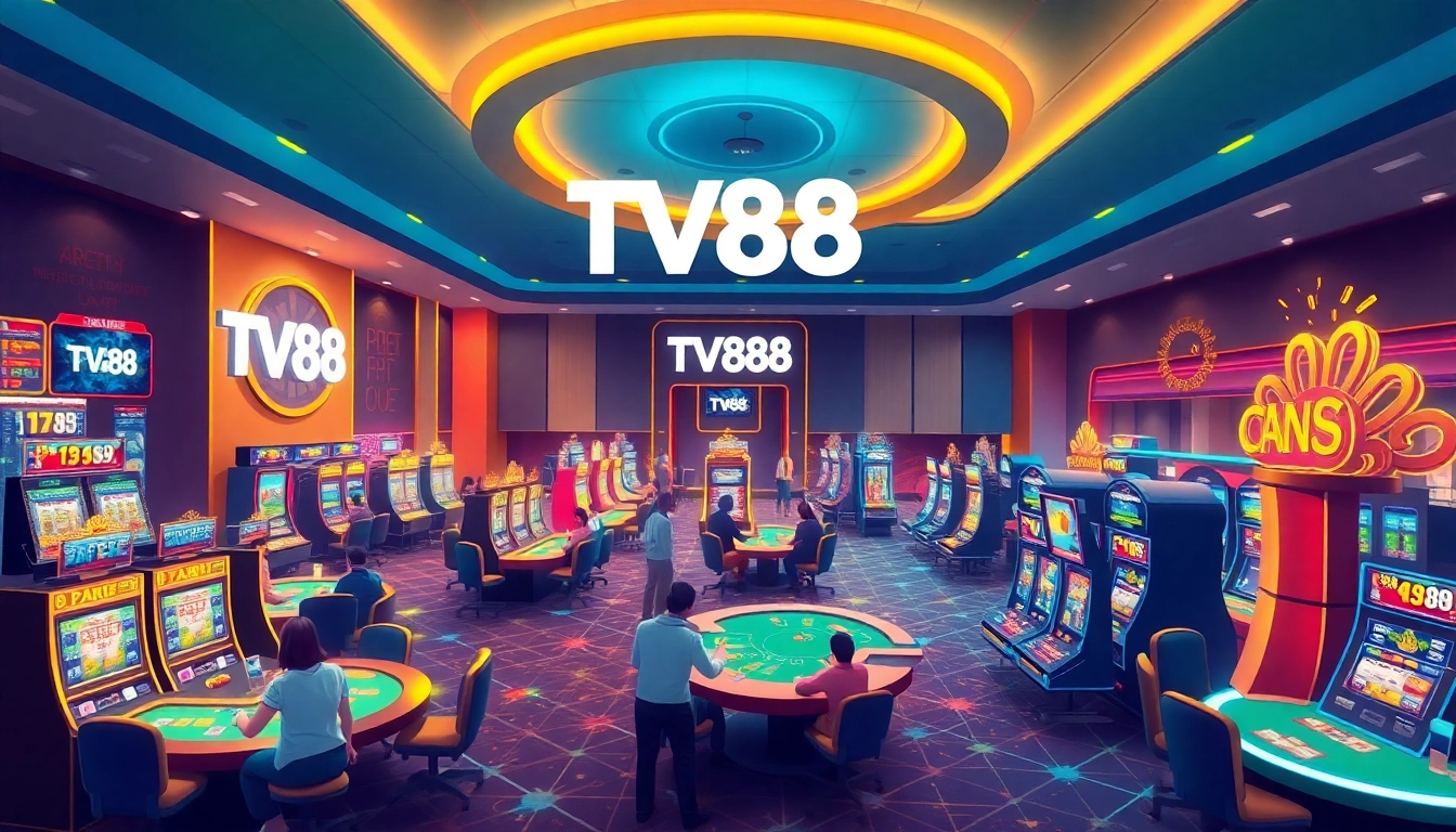 Explore the exciting gaming environment at https://whycazino.com, showcasing vibrant casino scenes with diverse gaming options.