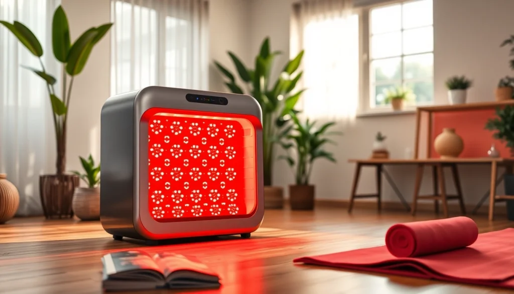 Experience benefits of red light therapy at https://www.biolight.shop with our modern setup.